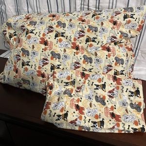 Handmade pillow cases with dogs